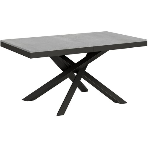 Itamoby &amp;nbsp; Volantis Evolution (90x160/420 cm) - siva, barva nog: antracit - raztegljiva jedilna miza, (20842103) Slike