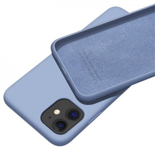 IPHONE 15 Pro Futrola Soft Silicone Purple 179. Slike