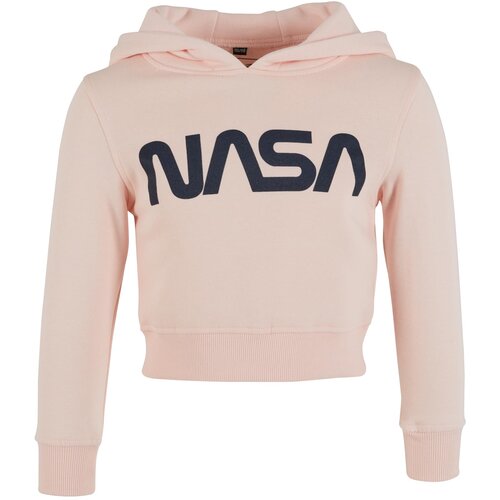 Mister Tee Baby NASA Cropped Hoody Pink Cene