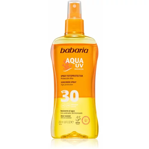 Babaria Sun Aqua UV sprej za sunčanje SPF 30 200 ml