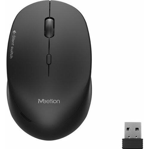 MeeTion R570 bežični miš 2.4GHZ, crni Slike