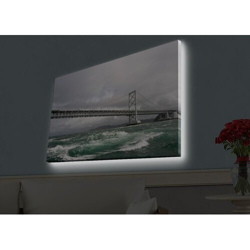 Wallity Zidna slika sa LED osvetljenjem 4570HDACT-009, 45x70 cm Cijene