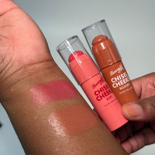Barry M Chisel Cheeks kremasto rumenilo u sticku duo balen&amp;iacute; 2x5 g Slike