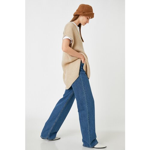 Koton Sweater Vest - Ecru - Regular Cene