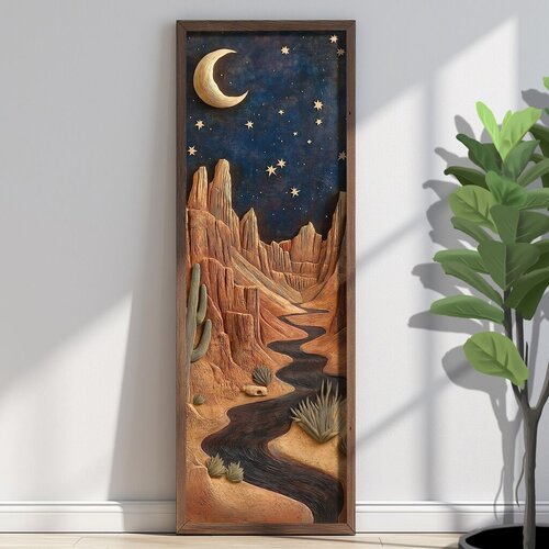 Wallity slika EMR073, 40 x 120 x 3 cm Cene