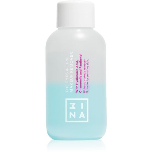 3INA Skincare The Eyes &amp;amp; Lips Makeup Remover dvofazni odstranjevalec ličil za oči in ustnice 50 ml Slike