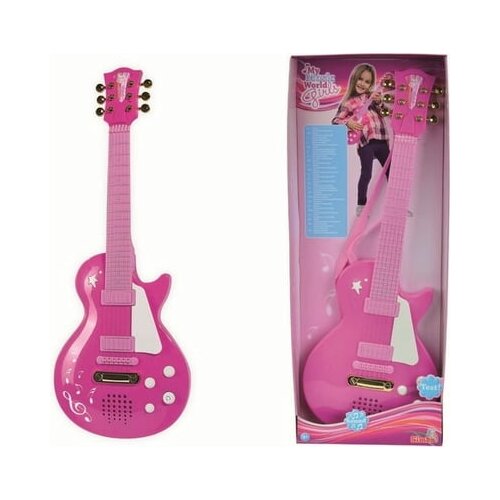 My Music World Rock kitara, roza Cene