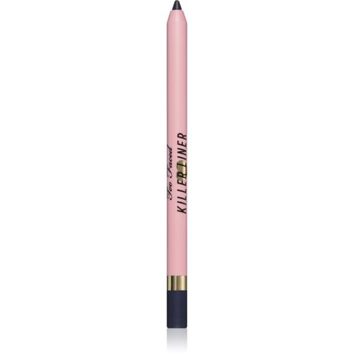Too Faced Killer Liner 36 Hour Waterproof Gel Eyeliner Pencil vodootporna gel olovka za oči za dugotrajni efekt nijansa Sapphire 1,2 g Slike