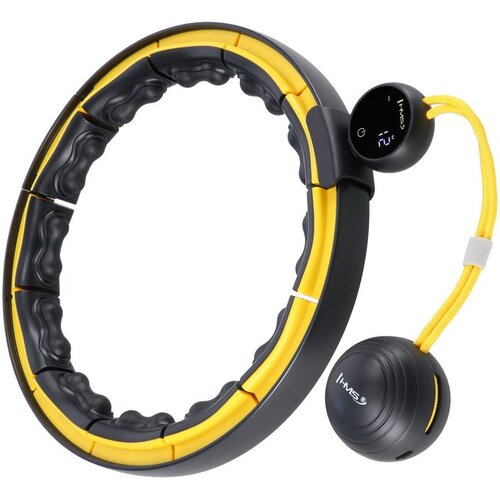  Hhm21 hula hop crno/žuti magnetski s utegom + brojačem hms Cijene