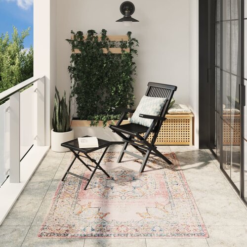 VidaXL Tepih ARBIZU unutarnji i vanjski vintage dizajn 140x200 cm Slike
