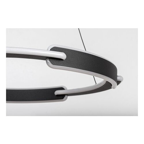 Rabalux Ring visilica Sindri LED 45W 3200lm DIP switch 3000-4000K R60cm Slike