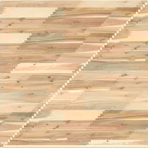 VidaXL Mizna plo&amp;scaron;ča kvadratna 80x80x4 cm trden akacijev les, (21411011) Slike
