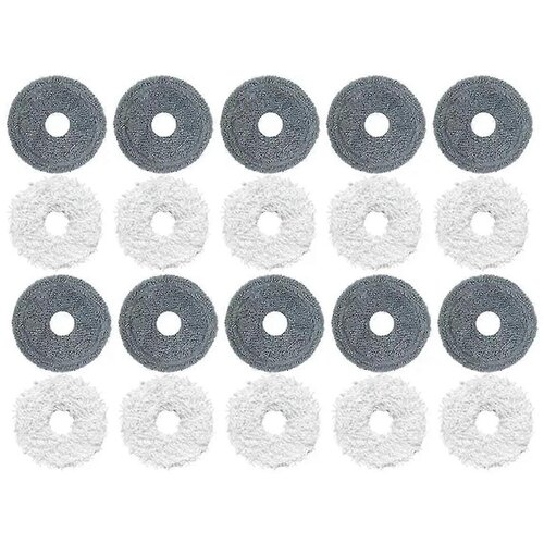 INORCO Deli krpe za sesalnik za T20 OMNI/ X1 OMNI T10 TURBO/X2/X2Pro pralna krpa za brisanje, (21848507) Slike