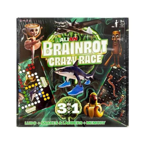 Prezent Plus brainrot crazy race drustvena igra ( PP37220 ) Slike