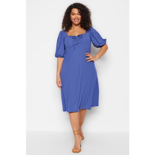 Trendyol Ženska haljina TBBSS23AH00118/Black Cene