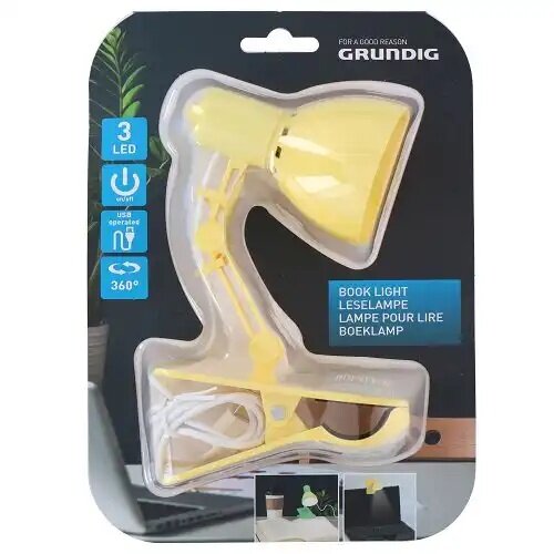 Grundig Lampa za Knjigu 3LED Yellow Cene