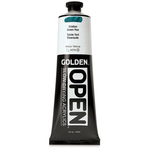  GOLDEN OPEN akrilna boja koja se sporo su&amp;scaron;i 148 ml | 7469 Viridian Green Hue Slike