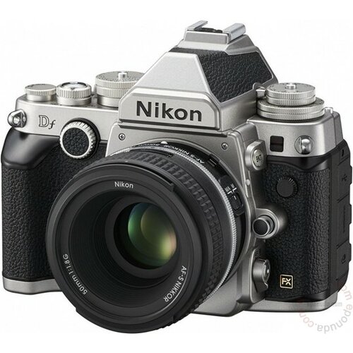 Nikon DF Silver + 50mm f/1.8 digitalni fotoaparat Slike