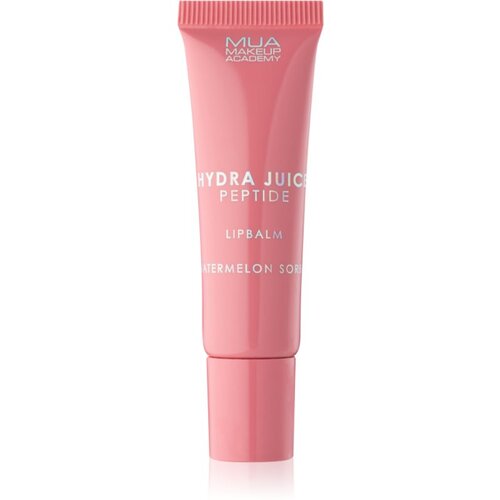 MUA Makeup Academy Hydra-Juice Peptide vlažilni balzam za ustnice za sijaj di&amp;scaron;ave Watermelon Sorbet 10 ml Slike