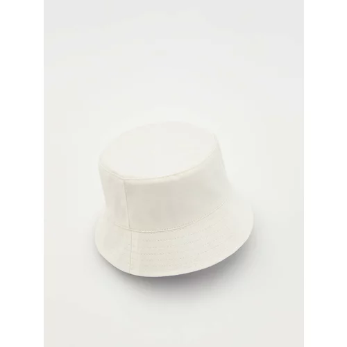 Reserved - Dvostrani bucket šešir - bijela