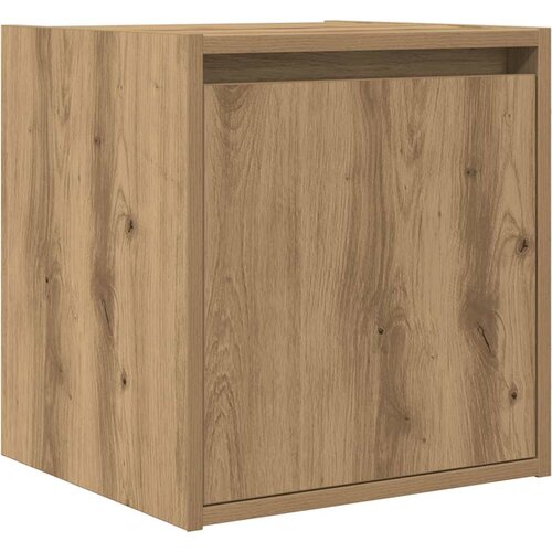 vidaXL Stenska nočna omarica artisan hrast 38x34x40 cm, (21828925) Cene