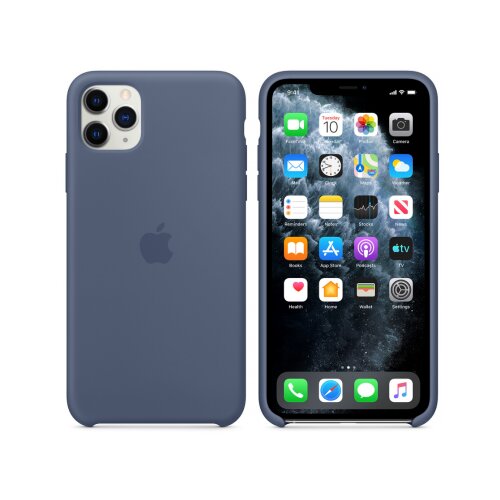 Apple original Silicon case iPhone 11 Pro Max - moder - MX032ZM/A Cene