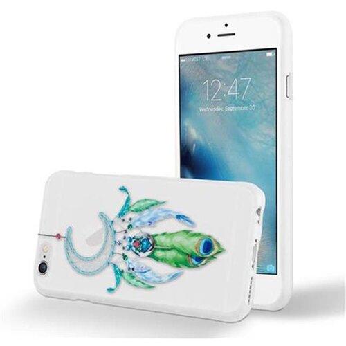 Cadorabo Case, združljiv z Appleom z Moon Dream Lotcher Green - Za&amp;scaron;čitni pokrov iz silikona TPU s sodobnim tiskom, (20574024) Slike