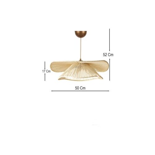 Opviq luster Duvela, krem ​​boje Slike