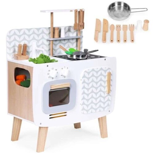 ECO TOYS drvena kuhinja za decu sa rernom Cene