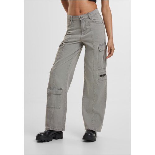 Urban Classics Women&amp;#039;s jeans Loose Utility grey Slike