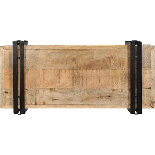  Zidna polica 70x33x35 cm Puno grubo drvo Mango Slike
