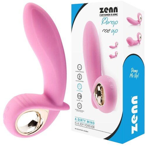 Zenn VIBRATOR Pump Me Up Pink Cene