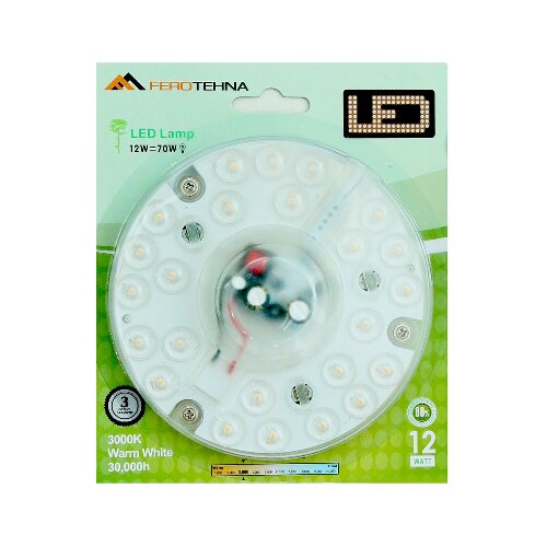  MODUL 12W 950LM 3000K BLISTER FEROTEHNA Slike
