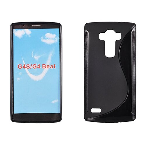  S silikonski ovitek LG G4S, G4 Beat črn Slike