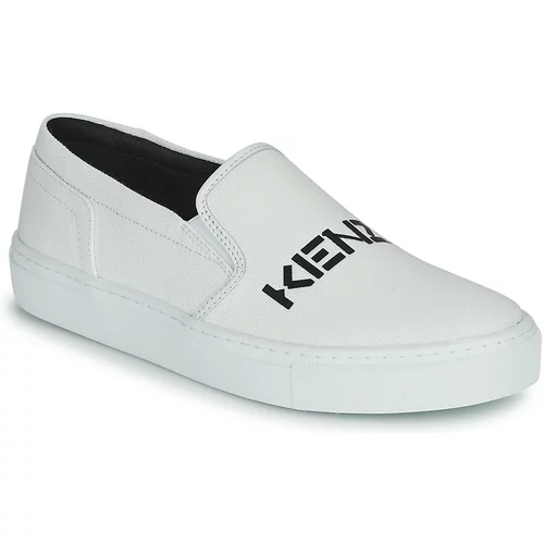 Kenzo k-skate slip-on logo bijela