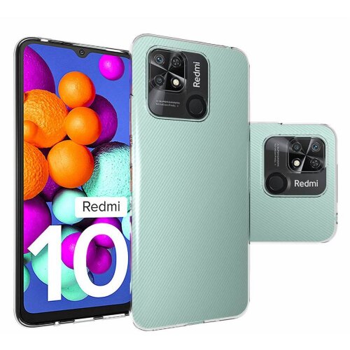 Onasi clear case 1,8 mm silikonski ovitek za xiaomi redmi 10C - prozoren Slike
