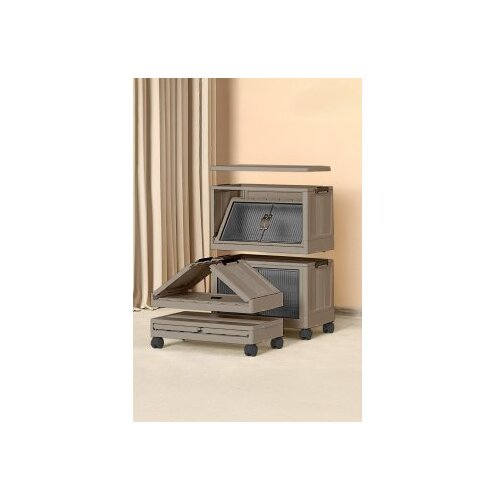 Hanah home vi&amp;scaron;enamenski ormar lavine 67 beige Slike