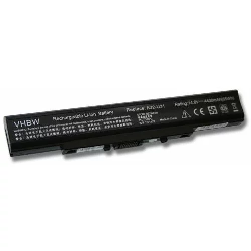 VHBW Baterija za Asus P31 / P41 / U41 / X35, 4400 mAh