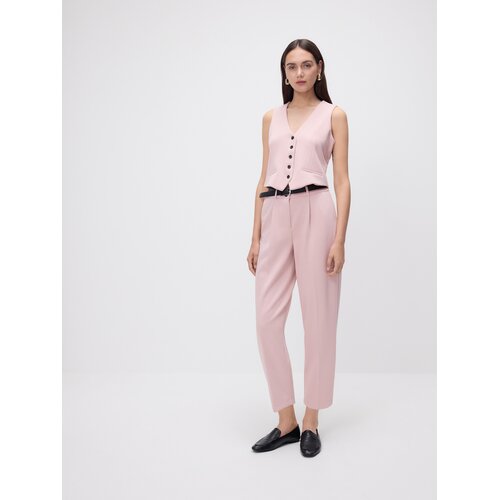 Reserved LADIES` TROUSERS & BELT - pastelnoružičasto Cijene