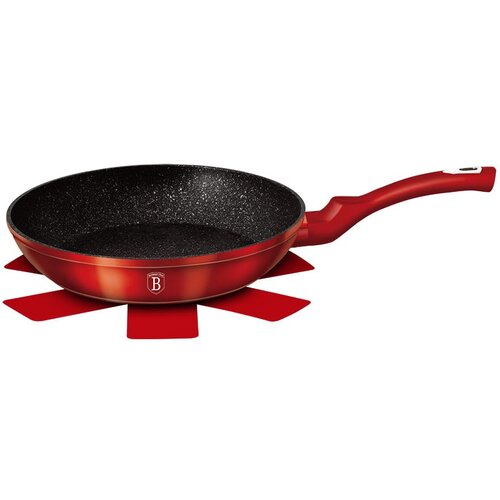 Shumee granitna ponev 28CM berlinger haus metalic line rdeča BH-1253, (21237450) Cene
