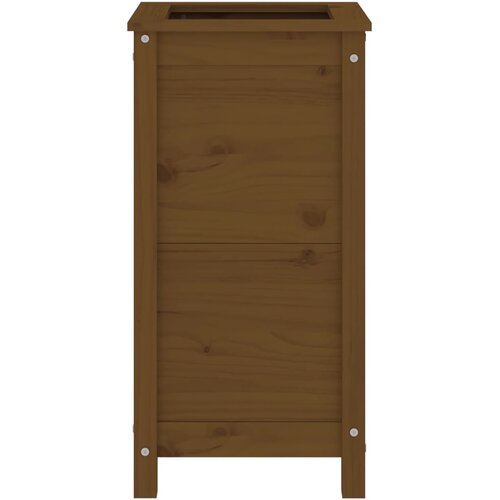  Vrtna sadilica boja meda 40 x 40 x 78 cm od masivne borovine Slike