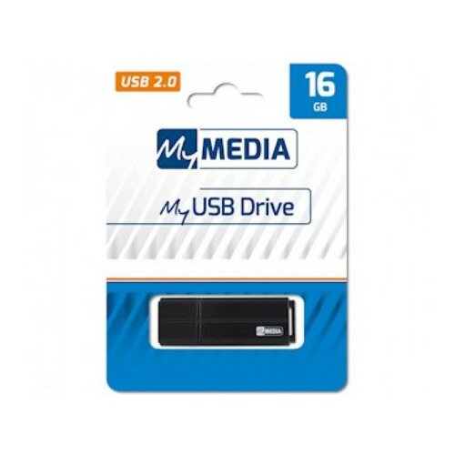 Mymedia USB flash 16GB drive 2.0 black ( UFMM69261/Z ) Slike