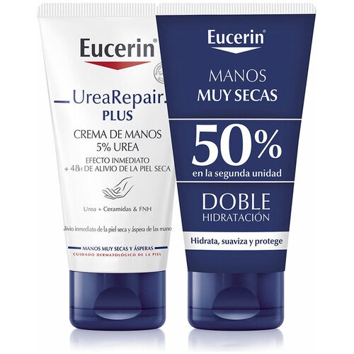Krema za Roke Eucerin Urearepair Plus Crema De Manos Urea Lote 75 ml 2 kosov Slike