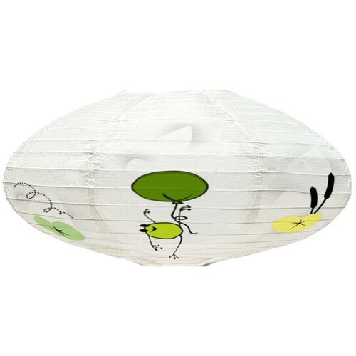 Rabalux dečija papirna viseća lampa Froggo, 50cm Slike