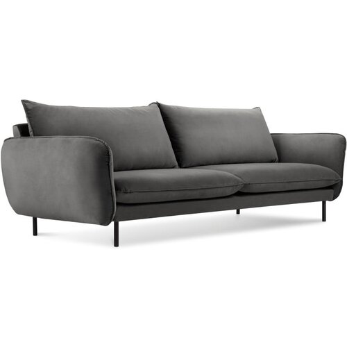 Cosmopolitan Design tamno sivi baršunasti kauč Vienna, 230 cm Cijene