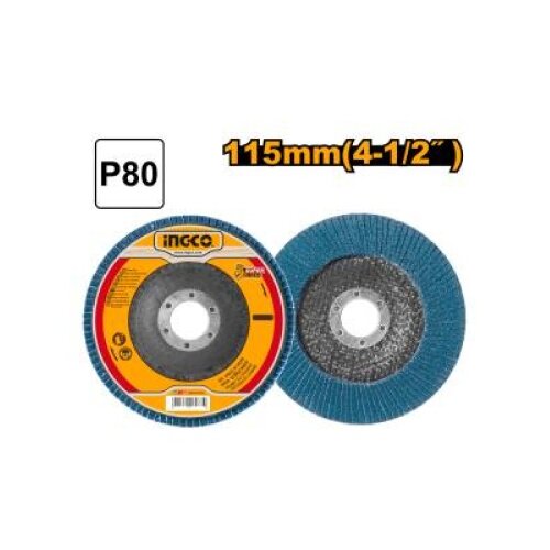 Ingco fdz1153 cirkonijum lamelarni disk 115mm gr80 ( FDZ1153 ) Cene