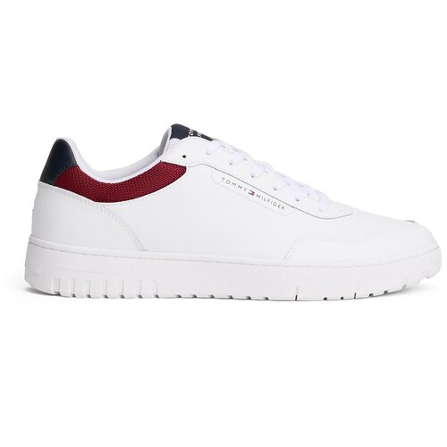 Tommy Hilfiger Niske tenisice &amp;#039;Basket Core&amp;#039; noćno plava / merlot / bijela Slike