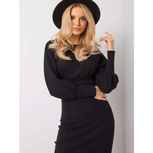 RUE PARIS Dress-RV-SK-6079.65-black Slike