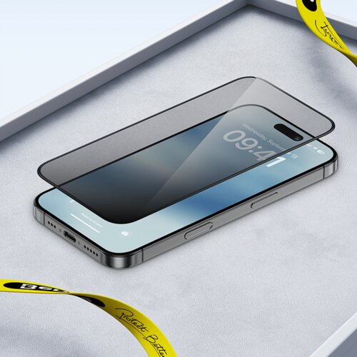 Benks Tempered Glass Ultra Shield Privacy Glass za iPhone 16 Pro Max / 17 Pro Max Slike