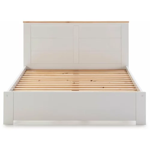 Marckeric bijeli bračni krevet Akira, 160 x 200 cm